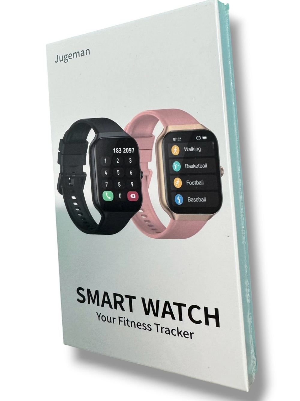 Smart Watch Fitness Tracker - Black & Pink